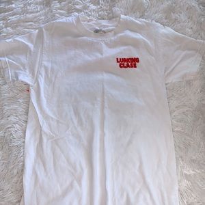 Lurking class/sketchy tank graphic tee